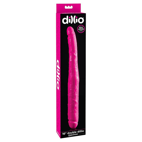 Dillio 16 Inch Double Ender Realistic Dildo by Pipedream