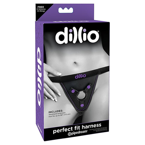 Dillio Perfect Fit Adjustable Strap-On Harness by Pipedream