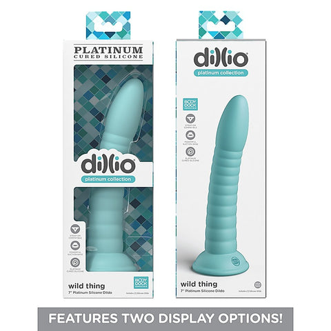 Dillio Platinum Wild Thing 7 Inch Silicone Dildo