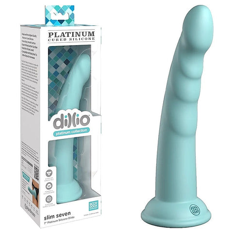 Dillio Platinum Slim Seven 7 Inch Strap-On Dildo