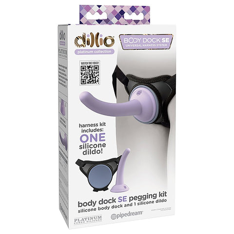 Dillio Platinum Body Dock SE 5 Inch Strap-On