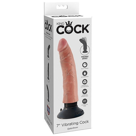 King Cock Vibrating Realistic Dildo by Pipedream Products