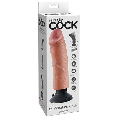 King Cock Vibrating Realistic Dildo by Pipedream Products