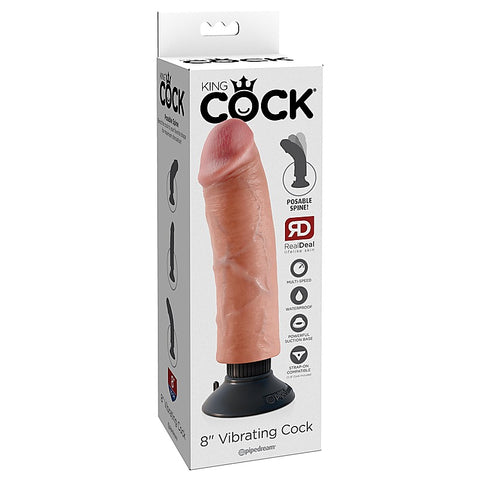 King Cock Vibrating Realistic Dildo by Pipedream Products