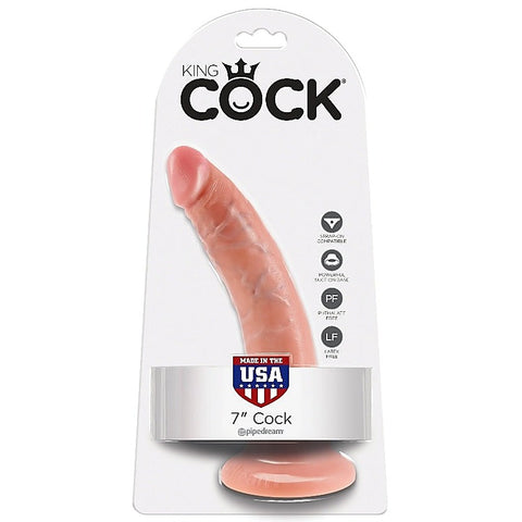 King Cock 7 Inch Realistic Dildo by Pipedream Products