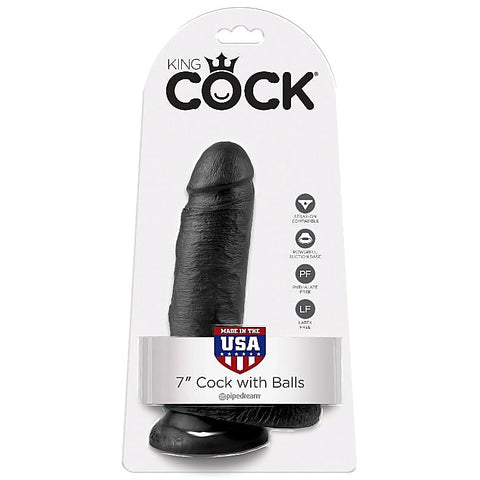 King Cock 7 Inch Cock With Balls by Pipedream Products