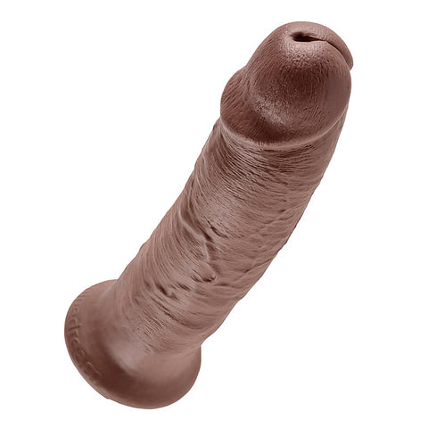 King Cock 10 Inch Suction Cup Realistic Cock with Balls