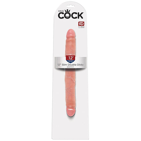 King Cock 12 Inch Slim Double Ender by Pipedream Products