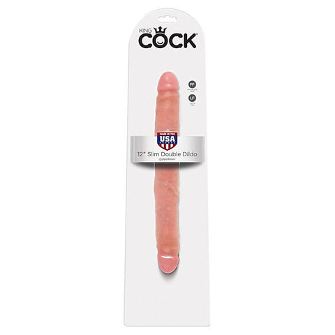 King Cock 12 Inch Slim Double Ender by Pipedream Products