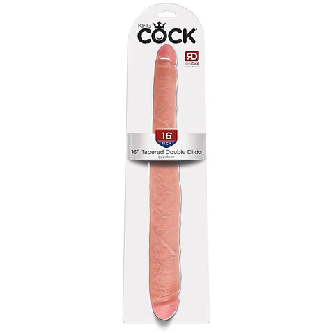 King Cock 16 Inch Tapered Tip Double Ender