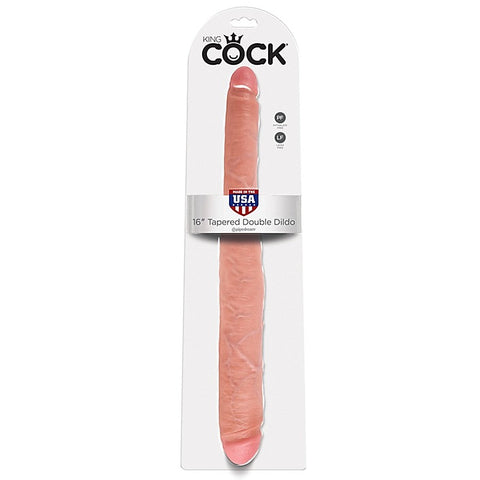 King Cock 16 Inch Tapered Tip Double Ender