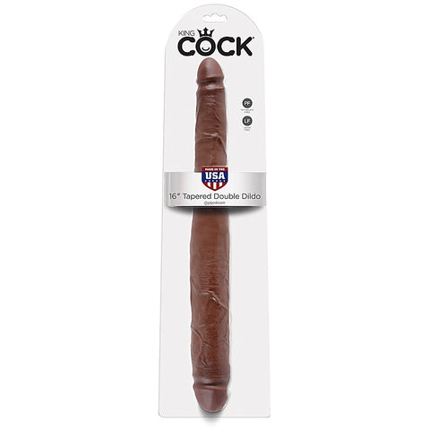 King Cock 16 Inch Tapered Tip Double Ender