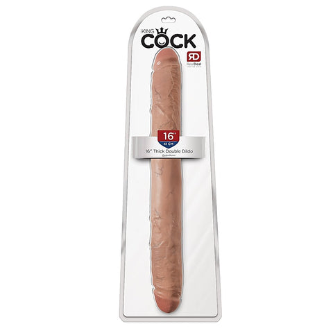 King Cock 16 Inch Thick Double Ender by Pipedream Products