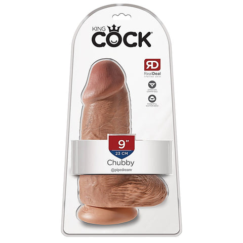 King Cock Chubby 9 Inch Realistic Dildo