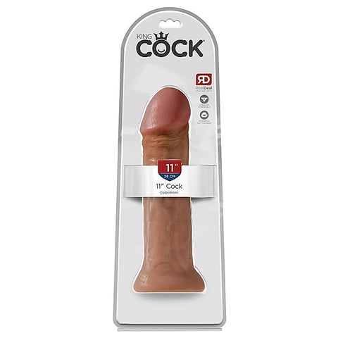 King Cock Suction Cup Base Realistic Dildo Flesh