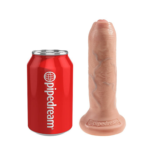 King Cock Uncut Lifelike with Foreskin by Pipedream Products
