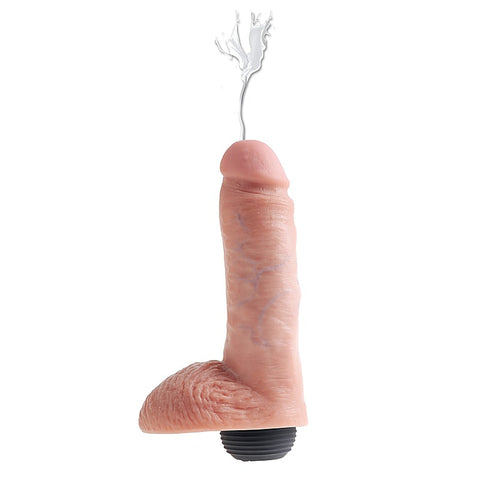 King Cock Squirting Realistic Cock with Balls