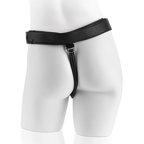 King Cock Strap-On Harness with 8 Inch Realistic Cock