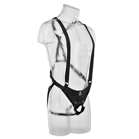 King Cock 10 Inch Hollow Strap-On by Pipedream Products