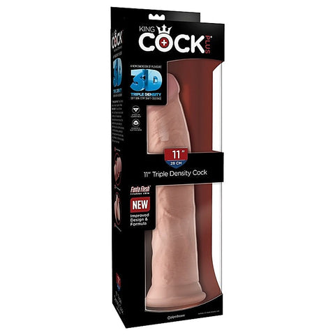 King Cock Plus Triple Density Realistic Feel Dildo