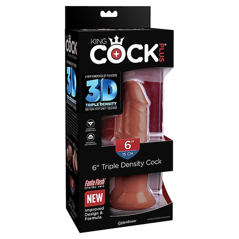 King Cock Plus Triple Density Realistic Dildo
