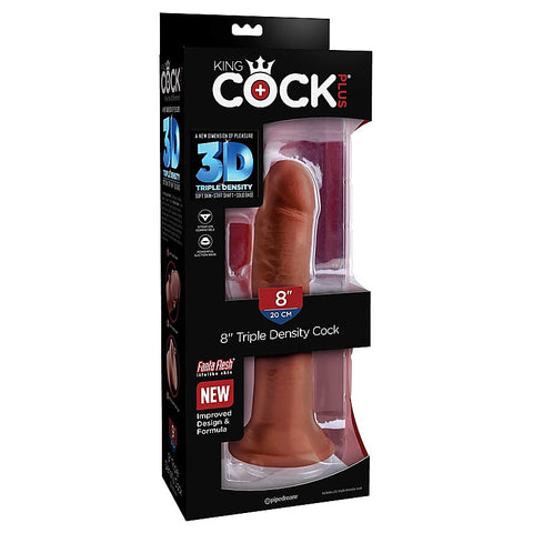 King Cock Plus Triple Density Realistic Dildo