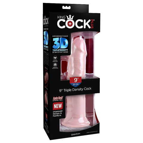 King Cock Plus Triple Density Realistic Feel Dildo