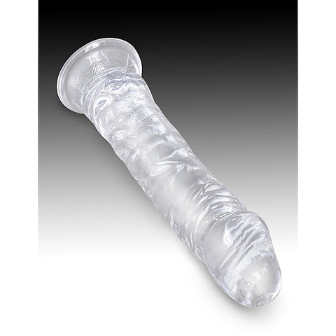 King Cock Clear Realistic Cock With Suction Cup Base