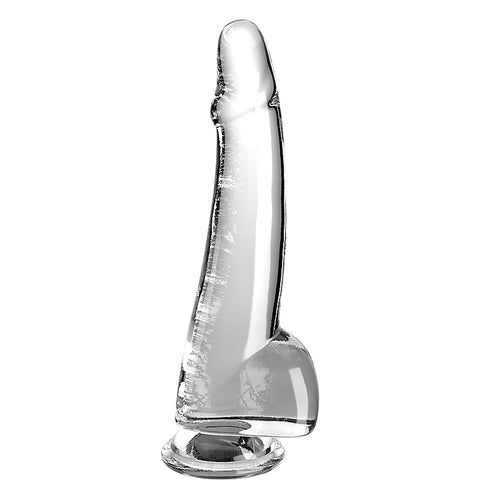 King Cock Clear 10 Inch Realistic Dildo