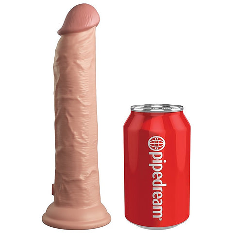King Cock Elite Remote Vibrating Dual Density Silicone Cock