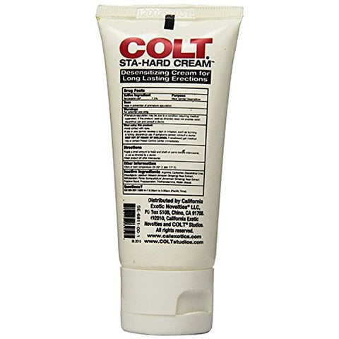 Colt Sta-Hard Male Erection Enhancer Cream