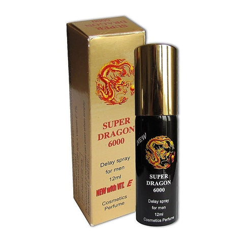 Super Dragon 6000 Male Delay Spray by BDStyle