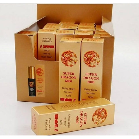 Super Dragon 6000 Male Delay Spray by BDStyle
