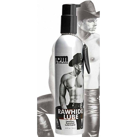 Tom of Finland Rawhide Leather Scented Lube by XR Brands
