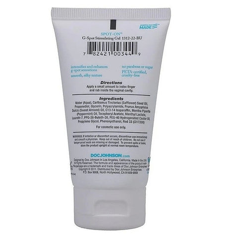 Spot On G-Spot Stimulating Gel by Doc Johnson