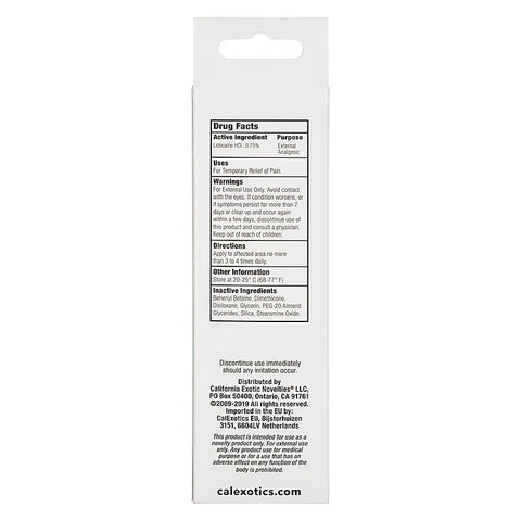 Anal Eze Adult Gel 44ml by California Exotics