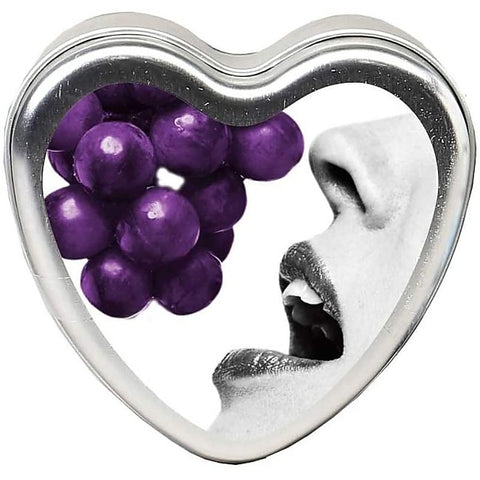 Edible Heart Massage Candle 4 oz by Earthly Body