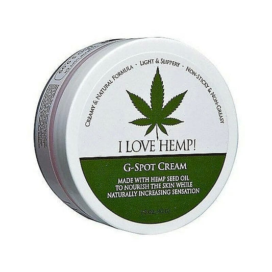 I Love Hemp G-Spot Cream Jar by Doc Johnson