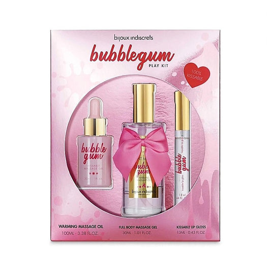 Bubblegum Play Adult Massage Oils Kit by Bijoux Indiscrets