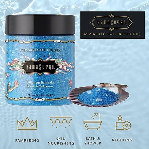 Luxury Bathing Salts - Treasures Of The Sea by Kama Sutra