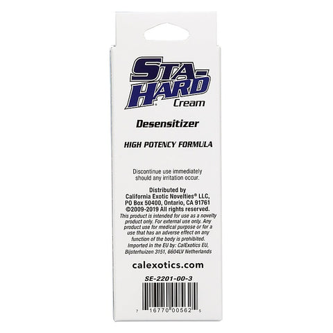 Sta-Hard Sex Delay Cream by California Exotics