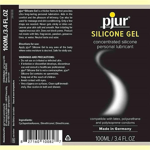Gel Silicone Personal Lubricant by Pjur