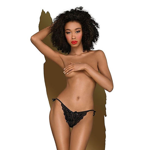 Too Hot To Be Real Black Panty by Penthouse Lingerie