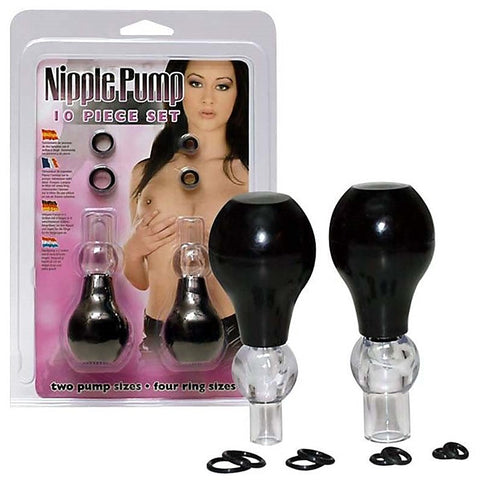 Nipple Pump 10 Piece Set by Seven Creations