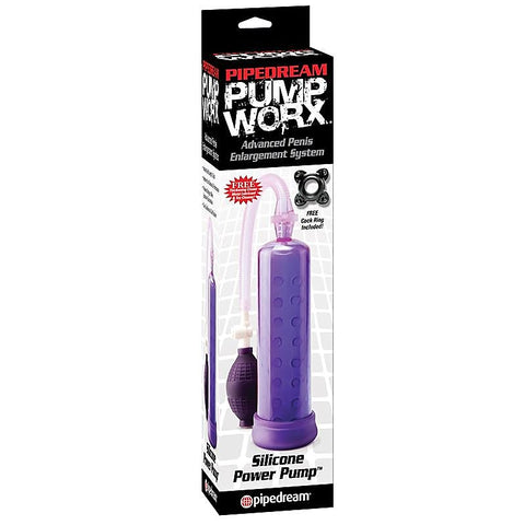 Pump Worx Silicone Power Penis Enlargement Pump