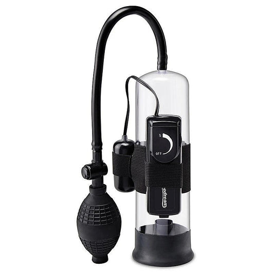 Pump Worx Beginners Vibrating Mens Penis Pump