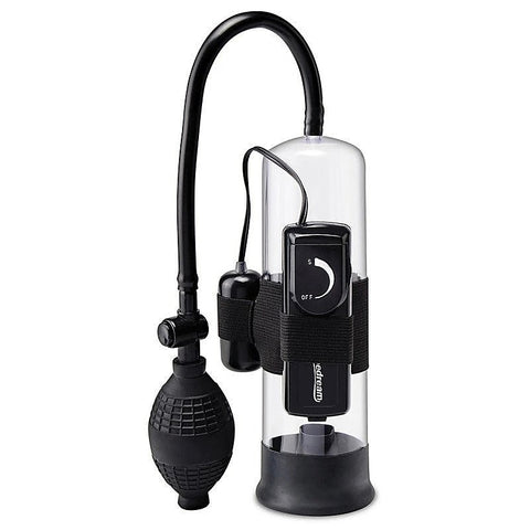 Pump Worx Beginners Vibrating Mens Penis Pump