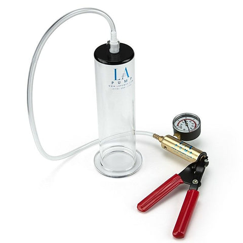 Vacuum Hand Pump With PSI Meter by LA Pumps