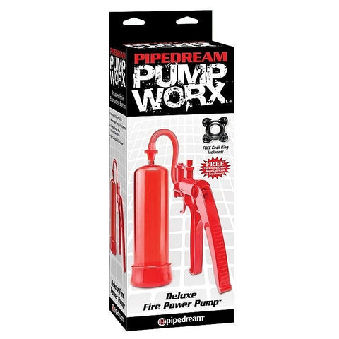 Pump Worx Deluxe Fire Penis Enlargement Pump