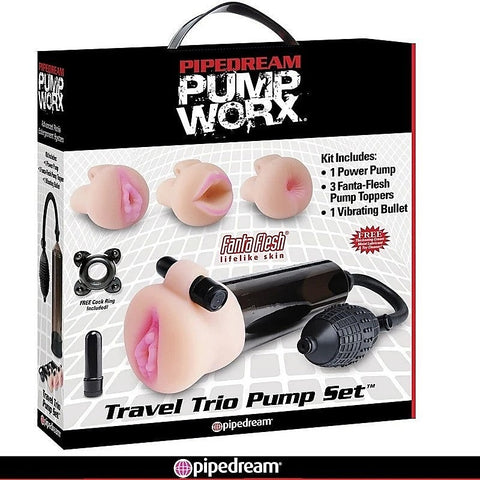 Pump Worx Male Sex Toys Accessory Kit by Pipedream Products
